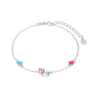 Pulsera Unicornio Niña Marea Plata D03003/at
