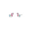 Pendientes Niña Unicornio Marea Plata D03001/bs
