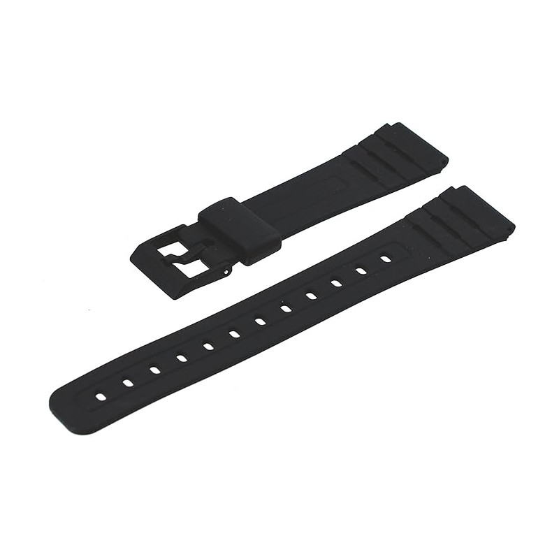 Correa Original Casio Negra para Reloj F-105w, F-91w – Repuesto Oficial 71604002