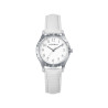 Reloj Niña Viceroy Acero y Correa Piel Blanca con Pulsera de regalo 401282-04