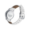 Reloj Niña Viceroy Acero y Correa Piel Blanca con Pulsera de regalo 401282-04