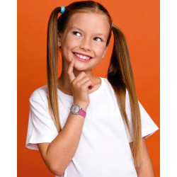 Reloj Niña Viceroy Correa Piel Rosa Con Pulsera de regalo 401278-04