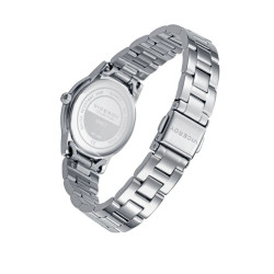 Reloj Niña Viceroy Acero y esfera blanca con pulsera de cordon de regalo 401286-04