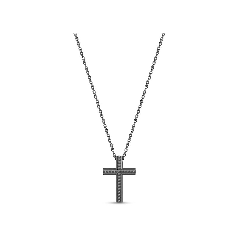 Collar Police Cruz Acero Pegn0001402