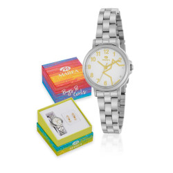 Reloj Marea Niña Acero Con...