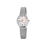 Reloj Lotus Niña Esfera Blanca Osito Malla Acero Inoxidable 18571/f