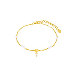 Pulsera Perlas Corazón...