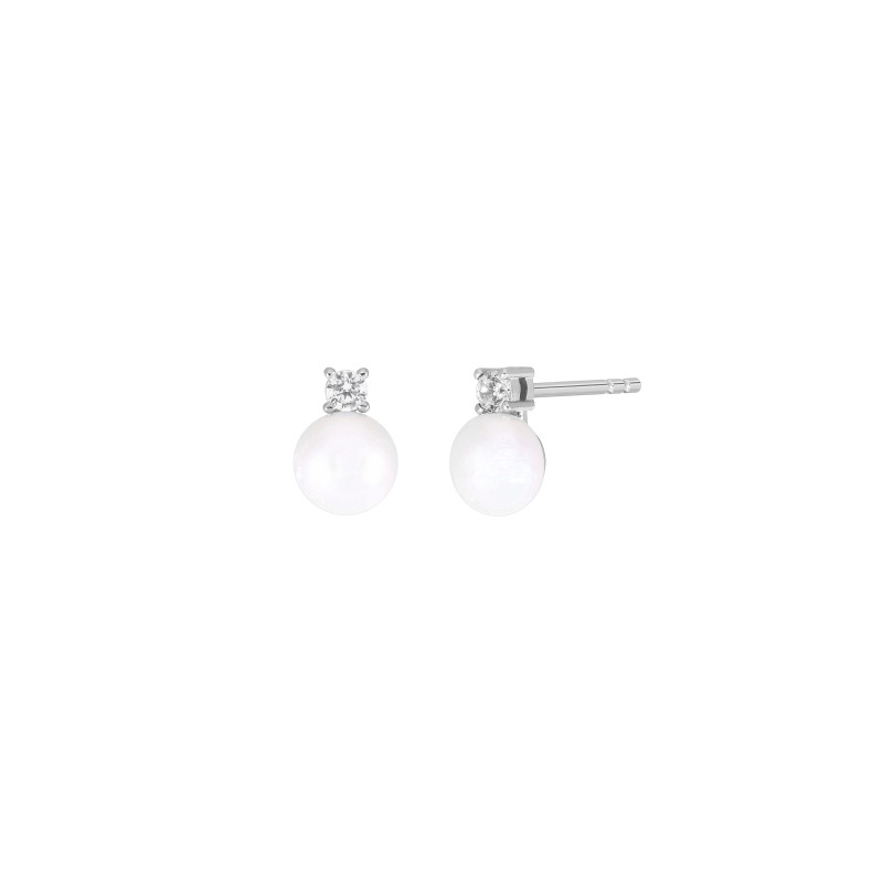 Pendientes Niña Plata Marea Tu y Yo D03301/bn