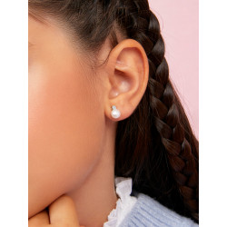 Pendientes Niña Plata Marea Tu y Yo D03301/bn