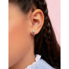 Pendientes Flor Plata Niña Marea D03301/bj