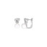 Pendientes Mariposa Niña Plata Y Perla Marea D03301/bm