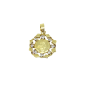 Medalla de la Madre Oro 1 ley y circonitas