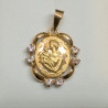 Medalla de la Madre Oro 1 Ley y circonitas