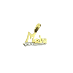 Medalla De La Madre Oro 1 Ley Bicolor