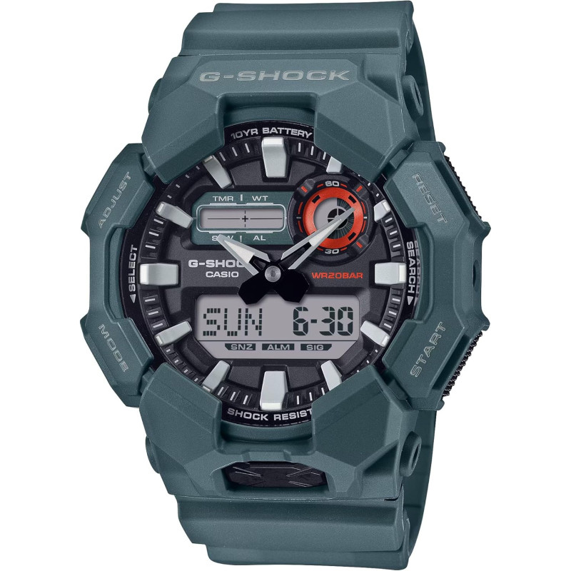 Reloj G-shock Resistente a Golpes 20bar Azul Ga-010-2aer