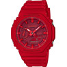 G-Shock GA-2100-4AER – Reloj Rojo con Estilo y Resistencia Militar (20 ATM)
