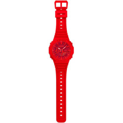 G-Shock GA-2100-4AER – Reloj Rojo con Estilo y Resistencia Militar (20 ATM)