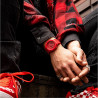 G-Shock GA-2100-4AER – Reloj Rojo con Estilo y Resistencia Militar (20 ATM)
