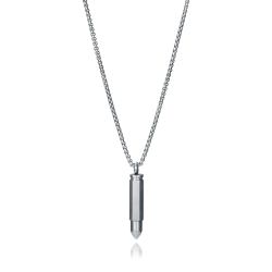 Collar Viceroy Hombre Acero Colgante Forma de Bala 14307c01000
