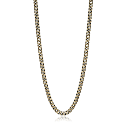 Collar Viceroy Beat Acero Con Cadena Bronce 75188c01010