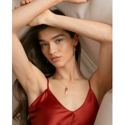 Collar Viceroy Mujer Plata Primera Ley Baño Dorado pluma 2338c100-00