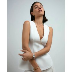 Collar Viceroy Mujer Acero Ip Dorado con Madre Perla y Colgante Gota 14280c01012