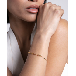 Pulsera Viceroy Mujer Plata de Ley Dorado en Forma de Cadena 13216p100-00