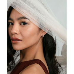 Pendientes Viceroy Plata Primera Ley con Baño de Rodio Tres Aros Abiertos  9155e000-30