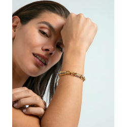 Pulsera Viceroy Mujer Acero Ip Dorado 14288p01019