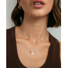 Collar Viceroy Plata Primera Ley Dorado con Colgante de Árbol de la Vida 9148c100-30
