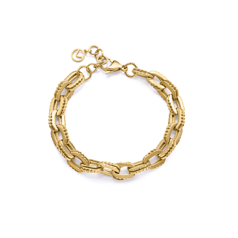 Pulsera Viceroy Mujer Acero Ip Dorado 14287p01012