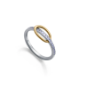 Anillo Viceroy Mujer Plata con Baño de Rodio y Oro 9158a016-30