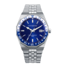 Reloj Viceroy Hombre Caja de Acero con Bisel Rotatorio 10 Atm, Brazalete de Acero, Movimiento Cuarzo 42461-37