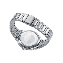 Reloj Viceroy Mujer Caja Bitono de Acero Ip Rosa 5 Atm, Brazalete de Acero, Movimiento Cuarzo 401298-97