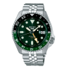 Reloj Seiko 5 Sports Hombre Serie Skx Cal 4r34 Negro y Verde