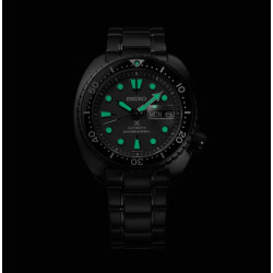 Reloj Seiko Prospek Black Series Diver Tortuga 45 mm 200 metros