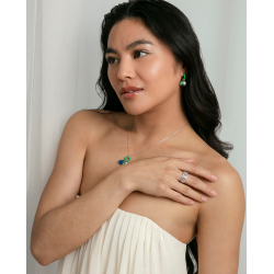 Anillo Viceroy Mujer Plata Primera Ley con Baño de Rodio, Tres Filas de Circonitas 9151a018-30