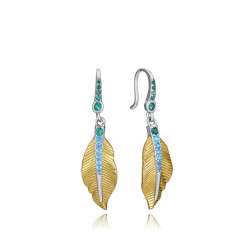 Pendientes Viceroy Plata Con forma de Pluma  15127e100-39