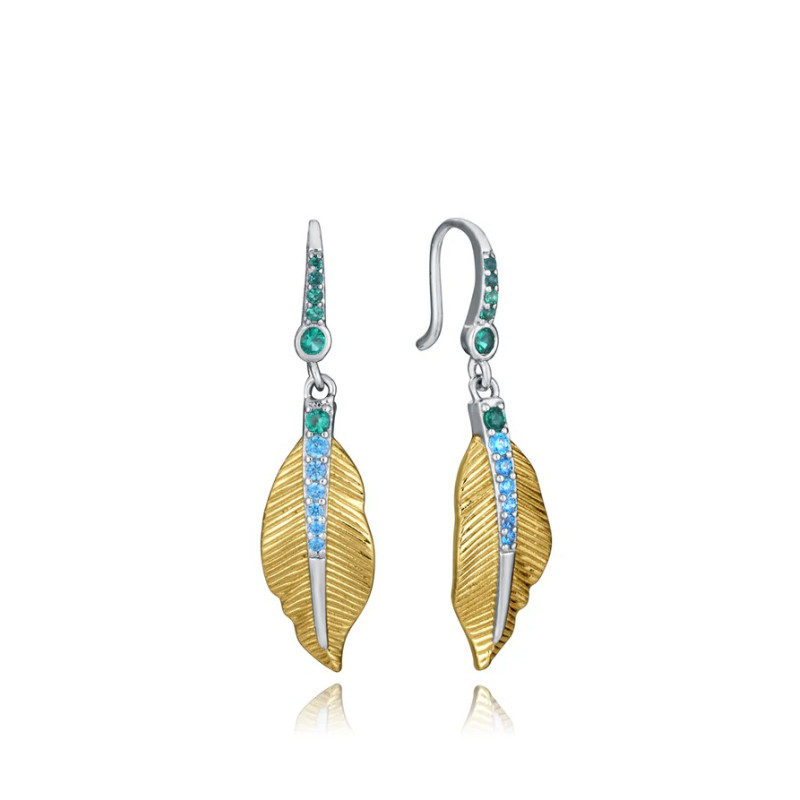 Pendientes Viceroy Plata Con forma de Pluma  15127e100-39