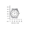 Reloj Casio Collection Acero Color Naranja Mtp-1302pd-9avef, 44,2 mm