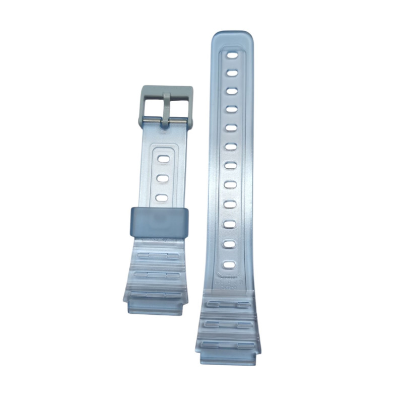 Correa Casio Azul Transparente 10605128 Para Casio F-91WS