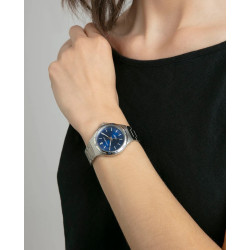 Reloj Viceroy Mujer Acero 10 atm Cuarzo Esfera Azul 401294-37