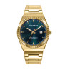 Reloj Viceroy Acero Dorado 5 atm Cuarzo Esfera Verde 401433-67