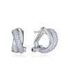 Pendientes Viceroy plata de primera ley con baño de rodio y circonitas 2330e000-30