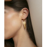 Pendientes Viceroy Plata Mujer Pluma Dorado 2338e100-00