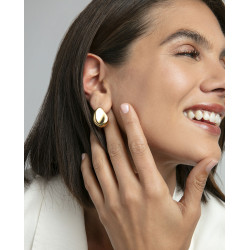 Pendientes Viceroy Fashion Acero Dorado 14298e01012