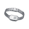 Reloj caja de acero, brazalete de acero, movimiento cuarzo Mujer 24 x 32 mm 401288-67