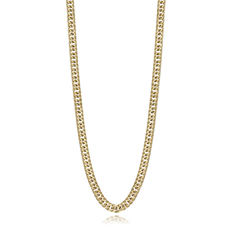 Cadena Acero Dorado Adulto Unisex 50+8 cm 1374c01012