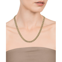 Cadena Acero Dorado Adulto Unisex 50+8 cm 1374c01012