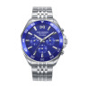 Reloj Mark Maddox Hombre Acero 43mm Cronógrafo Bisel Azul Esfera Azul Mission